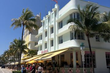 Miami South Beach Art Deco Building